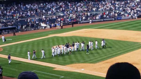 Yankee Stadium, section: 213, row: 12, seat: 9