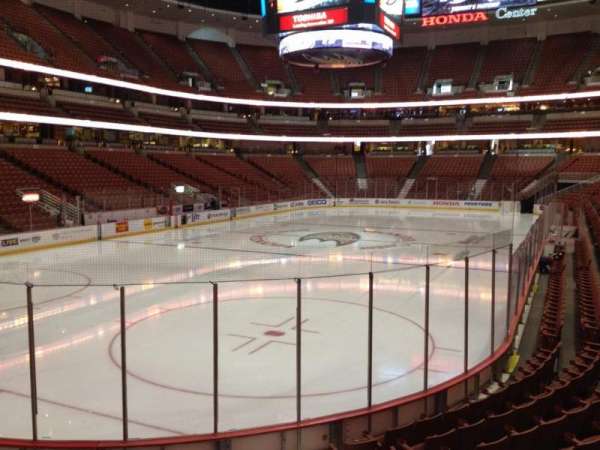 Honda Center, section: 227, row: K, seat: 4