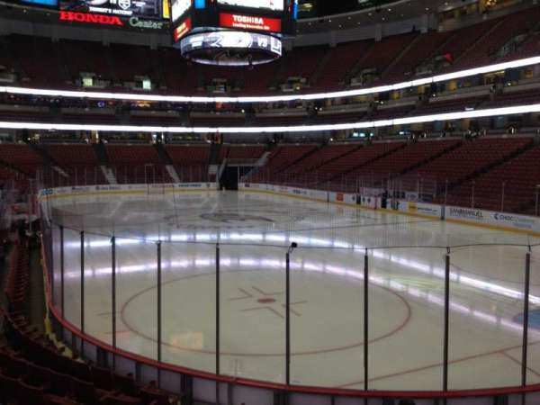Honda Center, section: 203, row: K, seat: 5