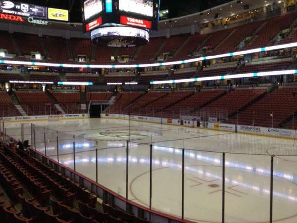 Honda Center, section: 204, row: K, seat: 6
