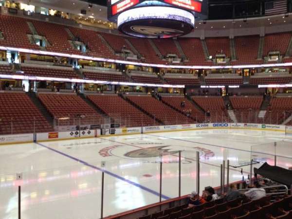 Honda Center, section: 210, row: K, seat: 7
