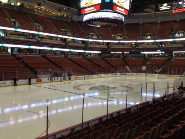 Honda Center, section: 211, row: K, seat: 5