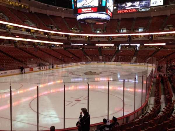 Honda Center, section: 213, row: K, seat: 6