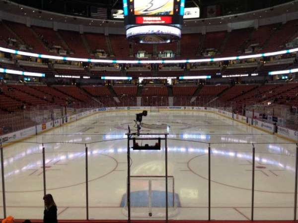 Honda Center, section: 215, row: K, seat: 7