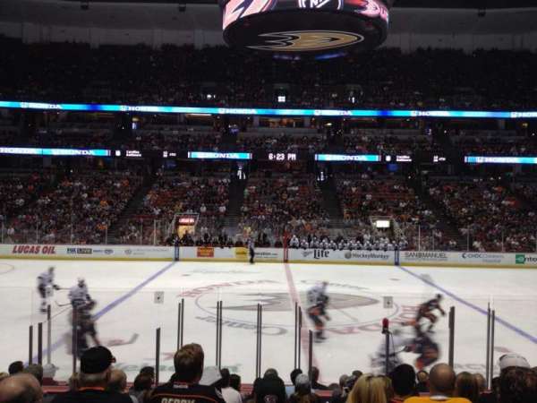 Honda Center, section: 222, row: M, seat: 10