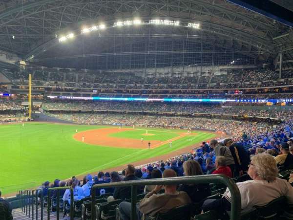 American Family Field, section: 231, row: 16, seat: 4