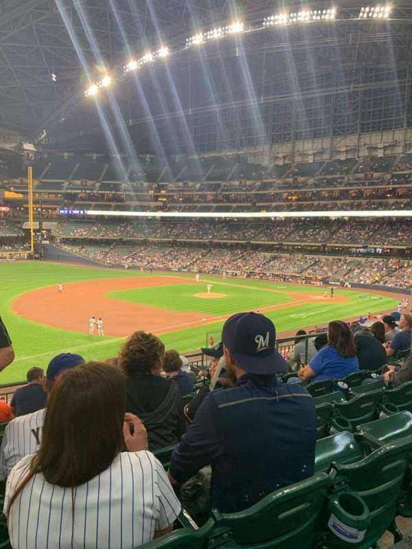 American Family Field, section: 228, row: 8, seat: 9