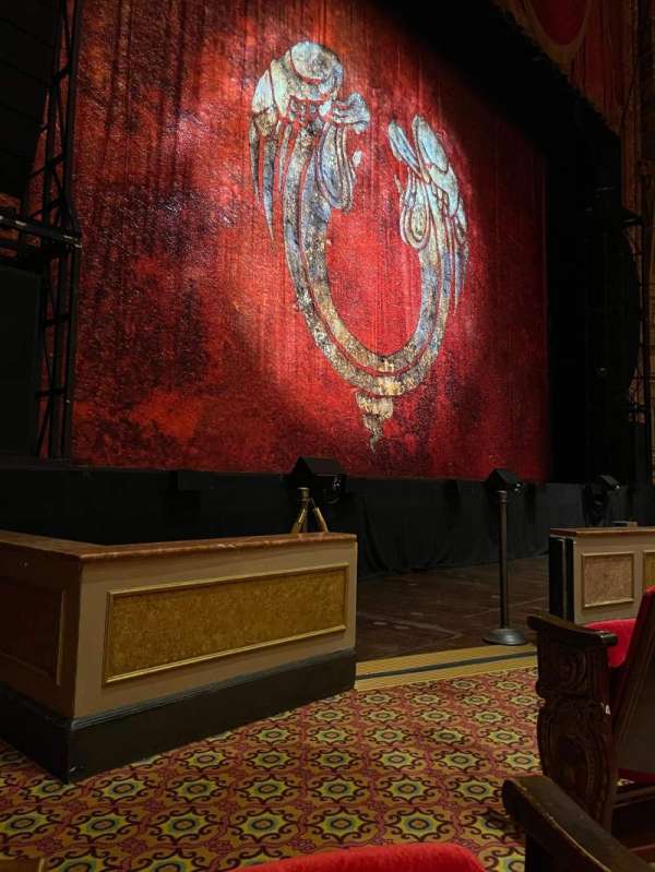 Ohio Theatre, Columbus, section: Orchestra 4, row: C, seat: 3