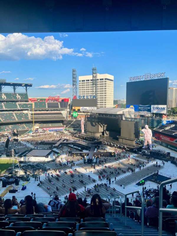 Truist Park, section: 316, row: 13, seat: 1