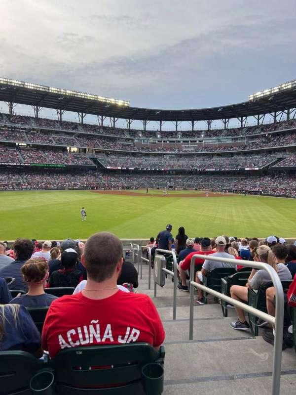 Truist Park, section: 151, row: 16, seat: 1