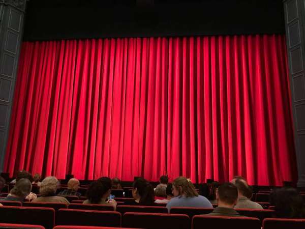 The Huntington Theatre, section: Orchestra Center, row: G, seat: 103