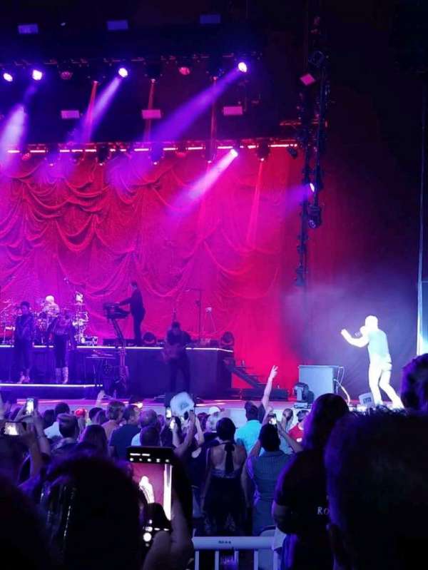 Daily's Place, section: 103, row: f, seat: 6
