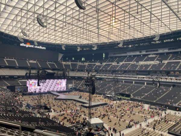 Allegiant Stadium, section: 207, row: 10, seat: 13