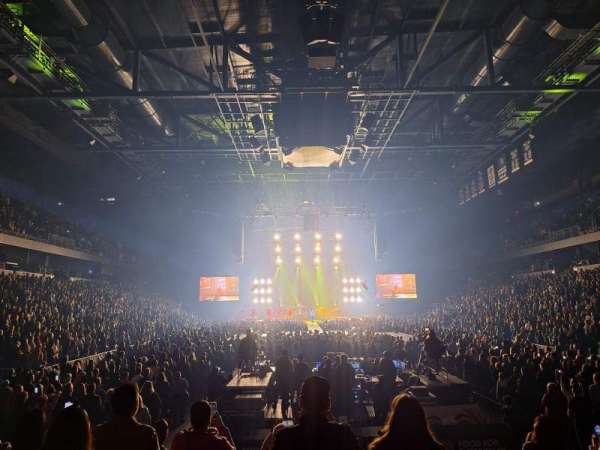 Toyota Arena, section: 111, row: H, seat: 1