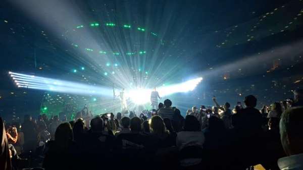 Honda Center, section: 105, row: 2, seat: 12