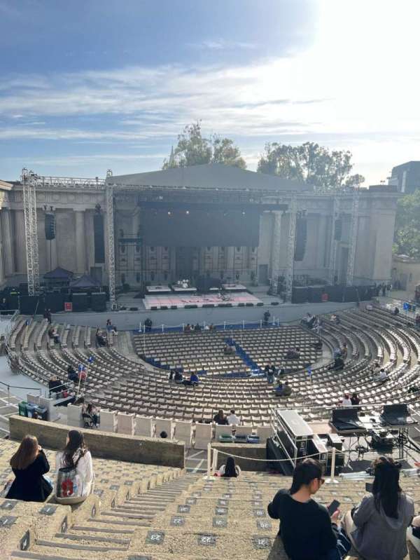 The Greek Berkeley, section: 6, row: 19, seat: 26