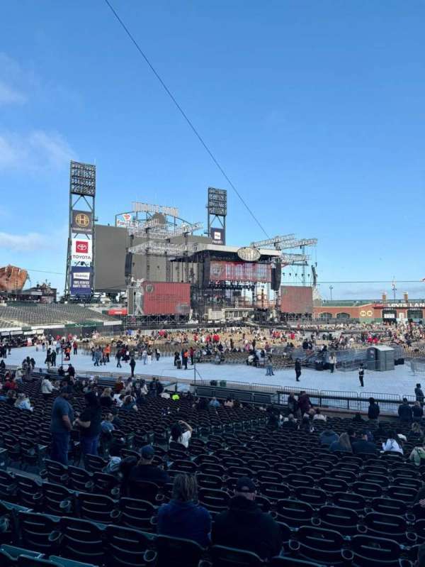 Oracle Park, section: 126, row: 26, seat: 12