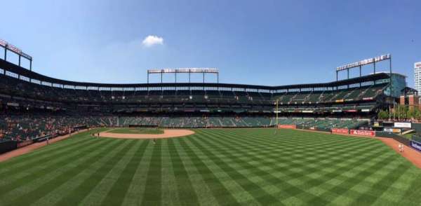 Oriole Park at Camden Yards, section: Standing Room Only