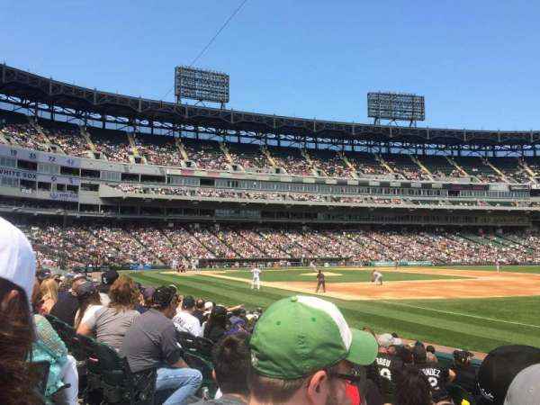 Rate Field, section: 117, row: 11, seat: 4