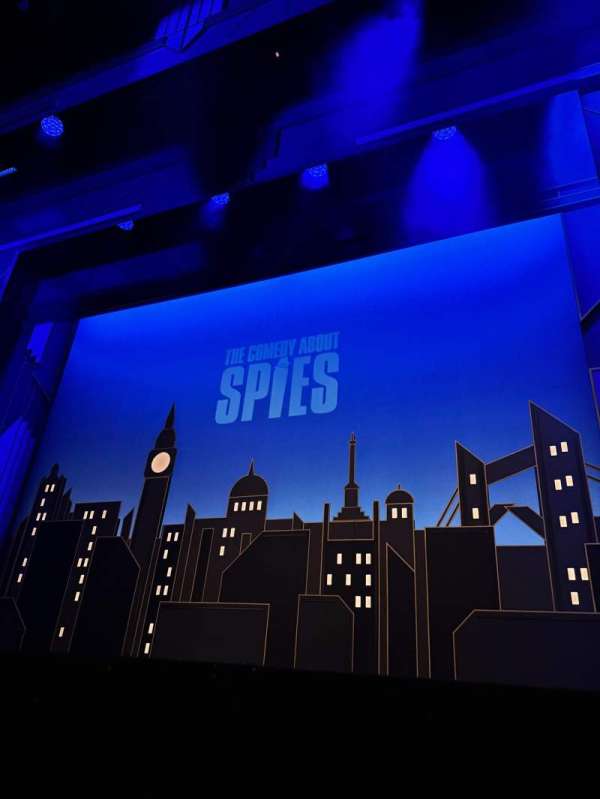 Noël Coward Theatre, section: Stalls, row: A, seat: 8