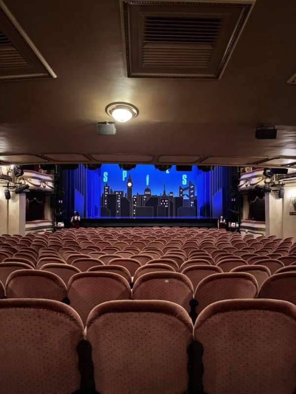 Noël Coward Theatre, section: Stalls, row: T, seat: 14
