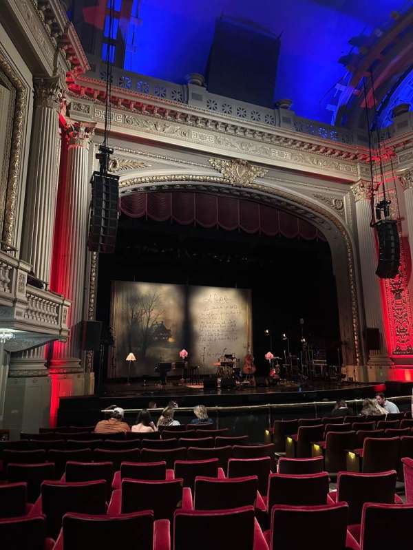 Majestic Theatre, Dallas, section: Orchestra L, row: K, seat: 5