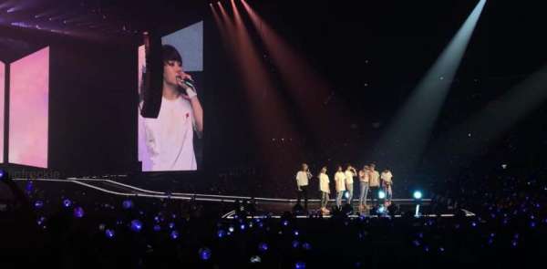 Crypto.com Arena, section: 110, row: 9, seat: 1