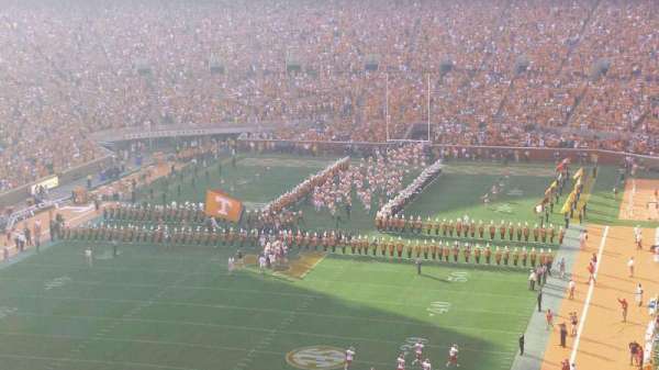 Neyland Stadium, section: JJ, row: 7, seat: 6