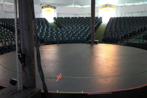 South Shore Music circus, section: 1, row: C, seat: 3