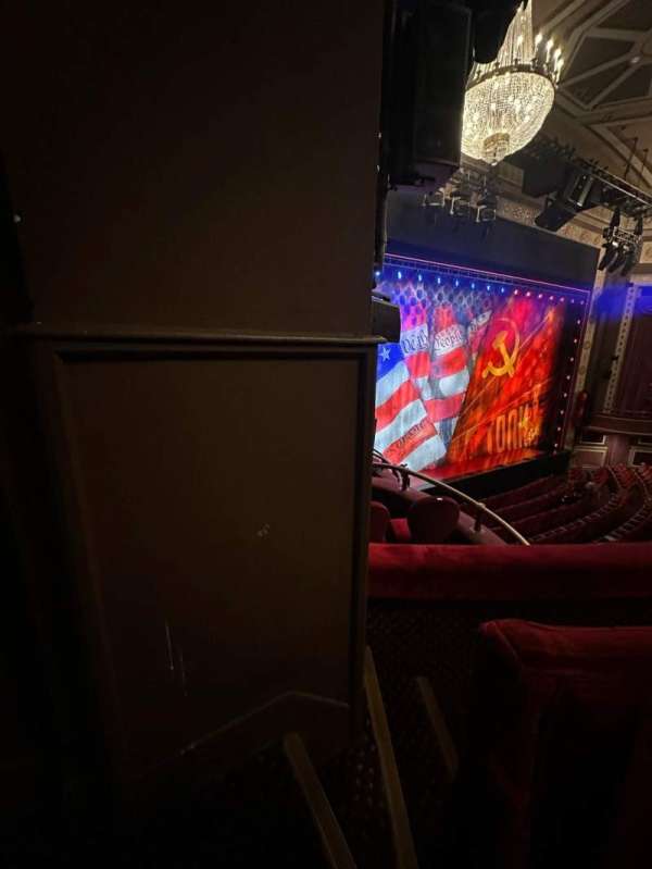 Imperial Theatre, section: Front Mezzanine L, row: B, seat: 111