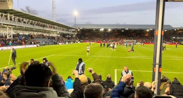 Kenilworth Road, section: Oak Stand, row: Away, seat: unreserved
