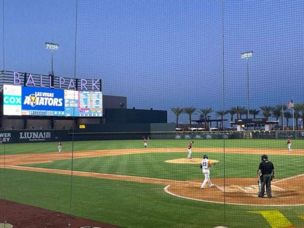 Las Vegas Ballpark, section: 112, row: K, seat: 2