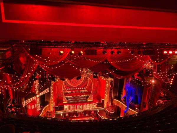 Piccadilly Theatre, section: Grand Circle, row: K, seat: 25