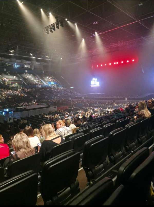 Utilita Arena Birmingham, section: 3 Lower, row: S, seat: 122