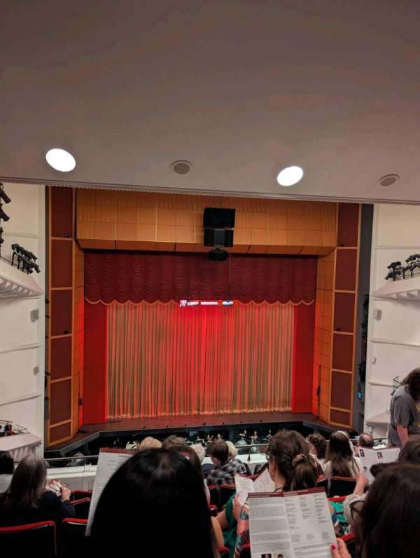 Uihlein Hall, section: Center Loge, row: F, seat: 315