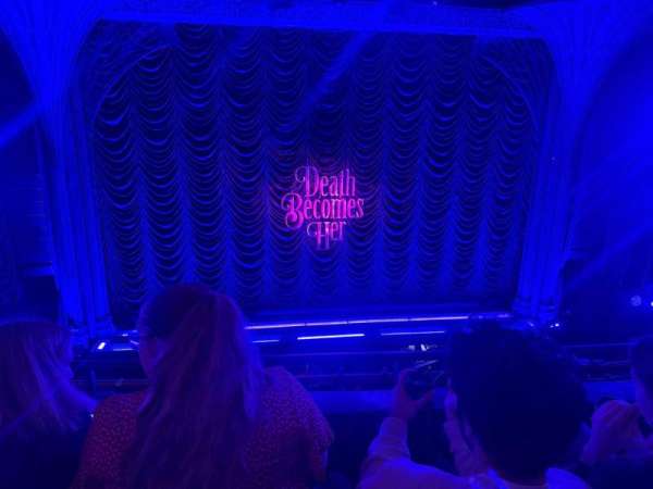 Lunt-Fontanne Theatre, section: Front Mezzanine C, row: B, seat: 104