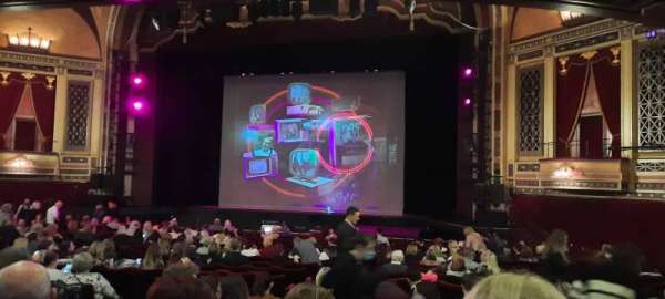 Liverpool Empire, section: Stalls, row: Q, seat: 16