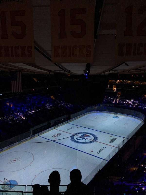 Madison Square Garden, section: 322, row: BS 3, seat: 17