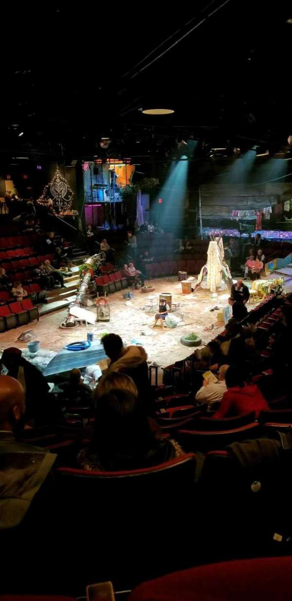 Circle in the Square Theatre, section: Orchestra 100 (Even), row: K, seat: 132