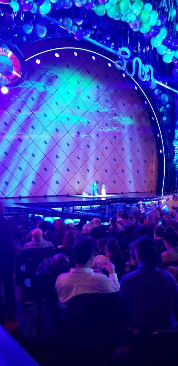 Palace Theatre, Broadway, section: Orchestra, row: M, seat: 1