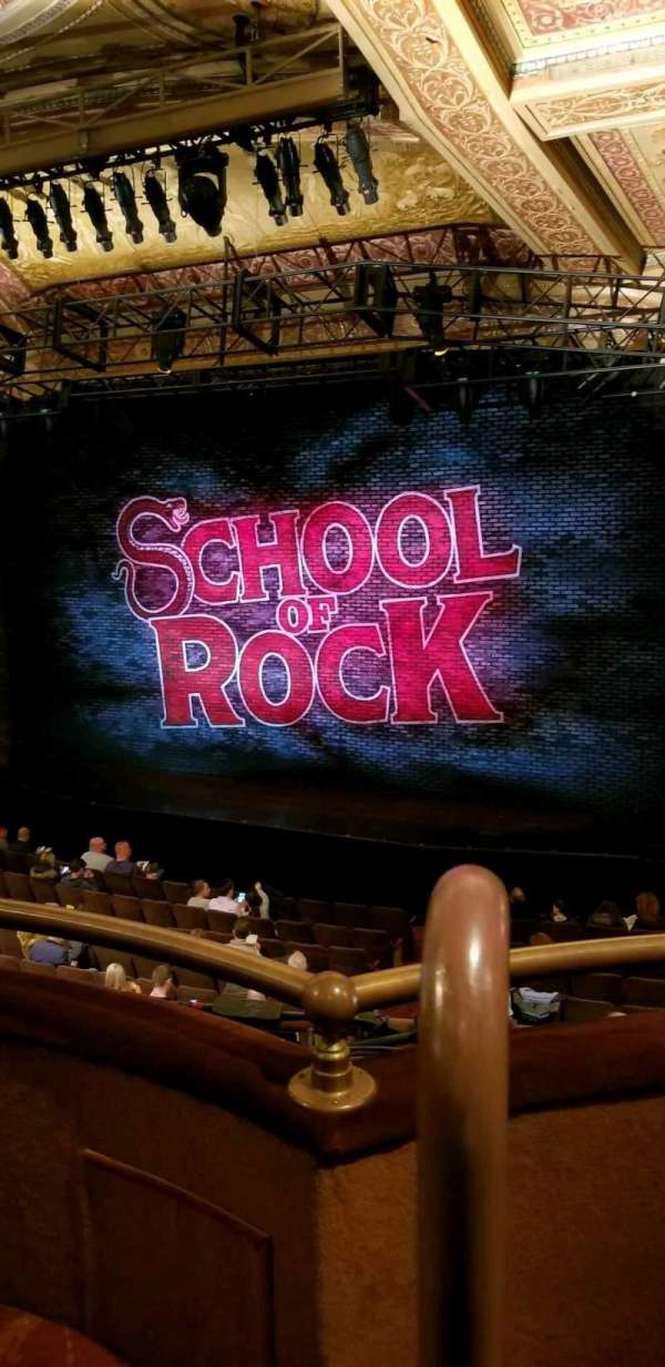 Winter Garden Theatre, section: Mezzanine R, row: B, seat: 2