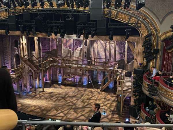 Richard Rodgers Theatre, section: Rear Mezzanine R, row: H, seat: 14