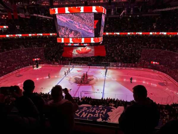 Scotiabank Arena, section: 308, row: 3, seat: 22