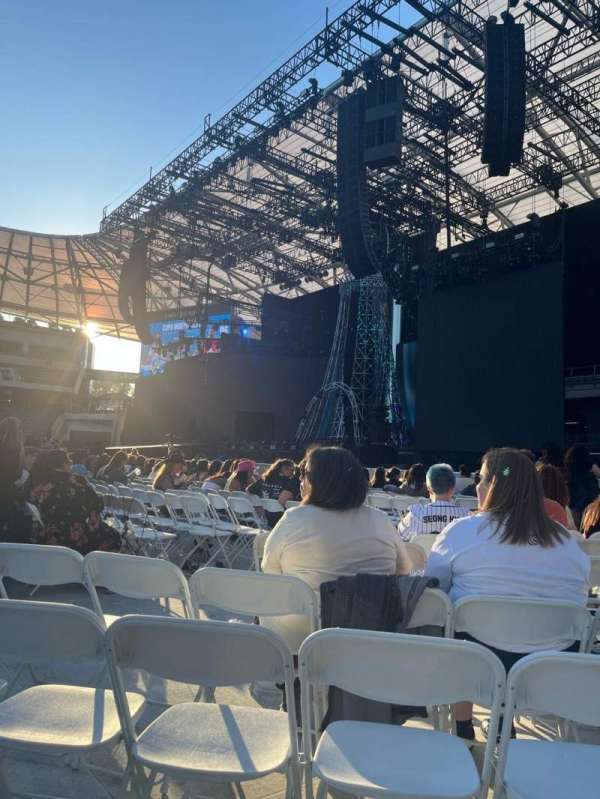 BMO Stadium, section: Floor A1, row: 10, seat: 10