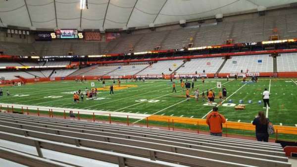 JMA Wireless Dome, section: 129, row: l, seat: 1