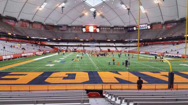 JMA Wireless Dome, section: 124, row: l, seat: 1