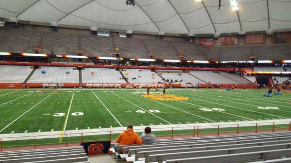 JMA Wireless Dome, section: 117, row: l, seat: 1