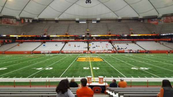JMA Wireless Dome, section: 116, row: l, seat: 1