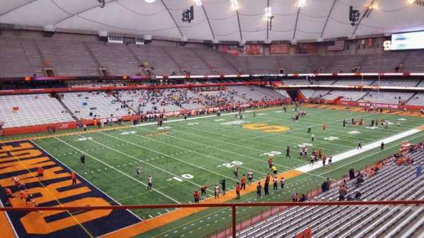 JMA Wireless Dome, section: 323, row: b, seat: 16