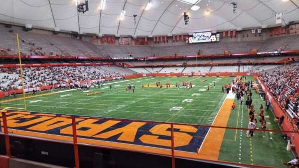 JMA Wireless Dome, section: Old 208, row: c, seat: 107